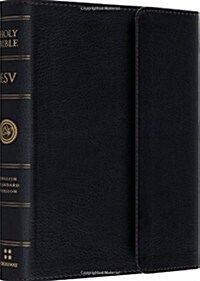 Large Print Compact Bible-ESV-Magnetic Closure (Bonded Leather)