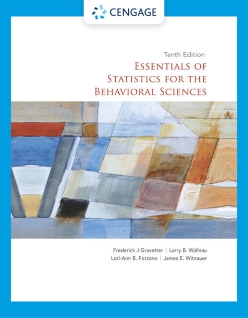 Essentials of Statistics for the Behavioral Sciences (with APA Card) (Paperback, 10)