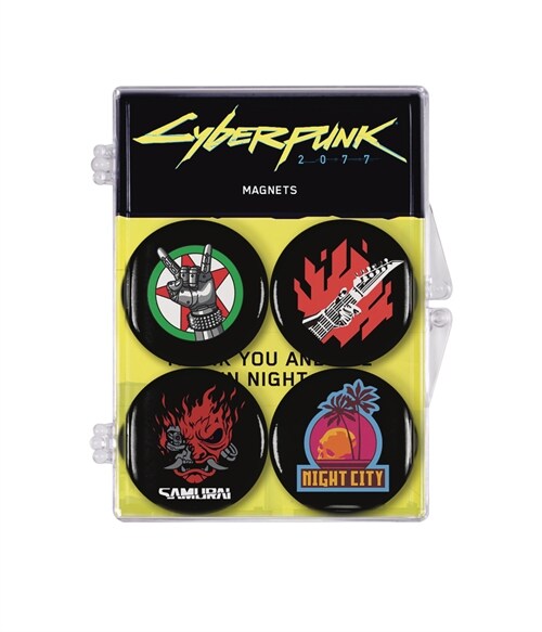 Cyberpunk 2077 Magnet 4-Pack (Other)