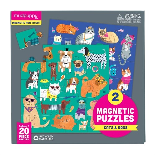 Cats & Dogs Magnetic Puzzles (Other)