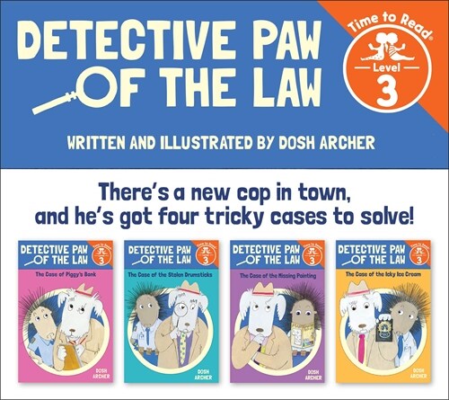 Detective Paw of the Law Set (Detective Paw of the Law: Time to Read, Level 3) (Paperback)