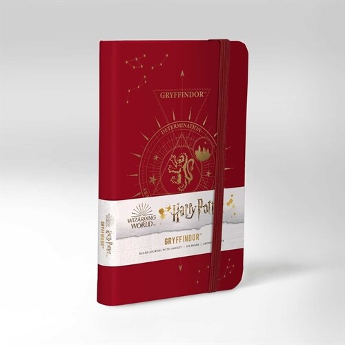 Harry Potter: Gryffindor Constellation Ruled Pocket Journal (Hardcover)