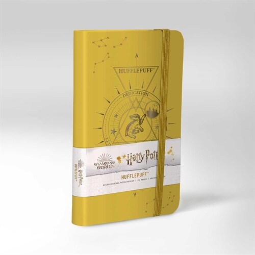 Harry Potter: Hufflepuff Constellation Ruled Pocket Journal (Hardcover)