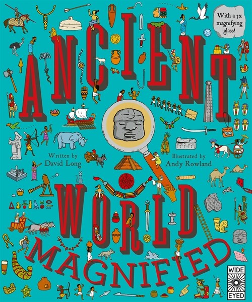 Ancient World Magnified: With a 3x Magnifying Glass! (Hardcover)