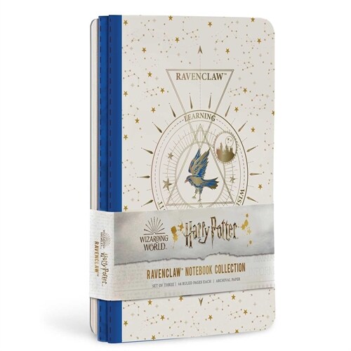 Harry Potter: Ravenclaw Constellation Sewn Notebook Collection (Set of 3) (Paperback)