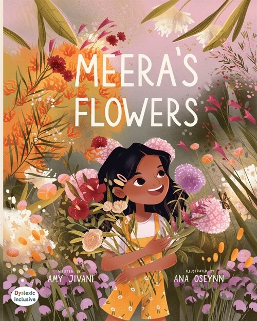 Meeras Flowers (Paperback, Dyslexic Font)