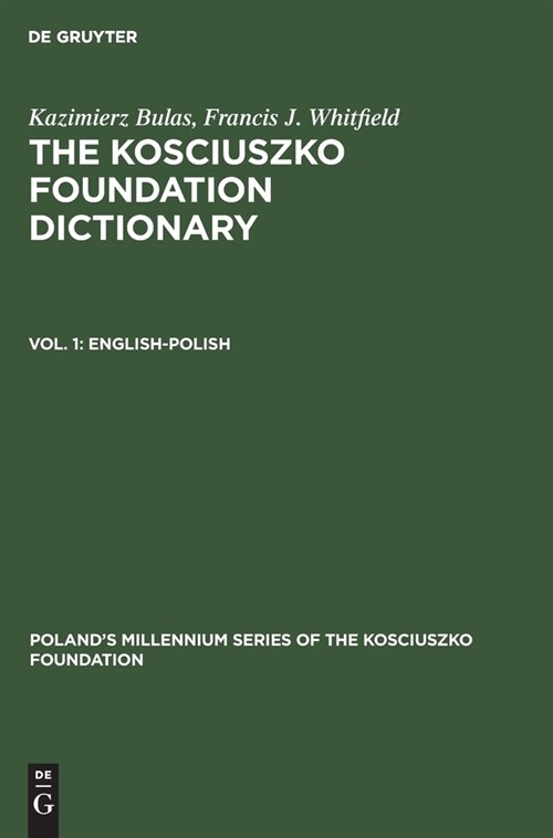 English-Polish (Hardcover, 2, Bd. 1 Nur Von B)