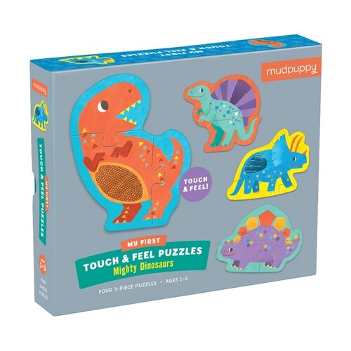 Mighty Dinosaurs My First Touch & Feel Puzzle (Other)