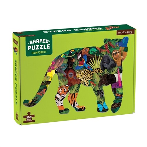 Rainforest 300 Piece Shaped Scene Puzzle (Other)