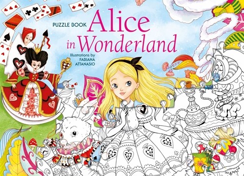 Alice in Wonderland Puzzle Book (Hardcover)