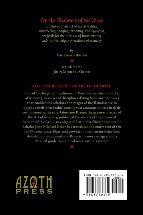 On the Shadows of the Ideas: Comprising an art of investigating, discovering, judging, ordering, and applying, set forth for the purpose of inner w (Paperback)