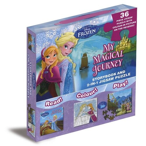 Disney Frozen My Magical Journey: Storybook and 2-in-1 Jigsaw Puzzle