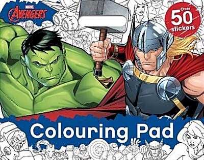 Marvel Avengers Colouring Pad (Paperback)