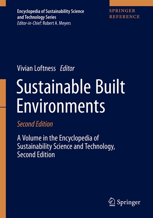 Sustainable Built Environments (Hardcover, 2, 2020)