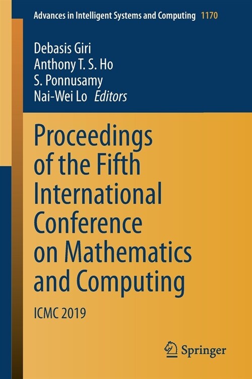 Proceedings of the Fifth International Conference on Mathematics and Computing: ICMC 2019 (Paperback, 2021)