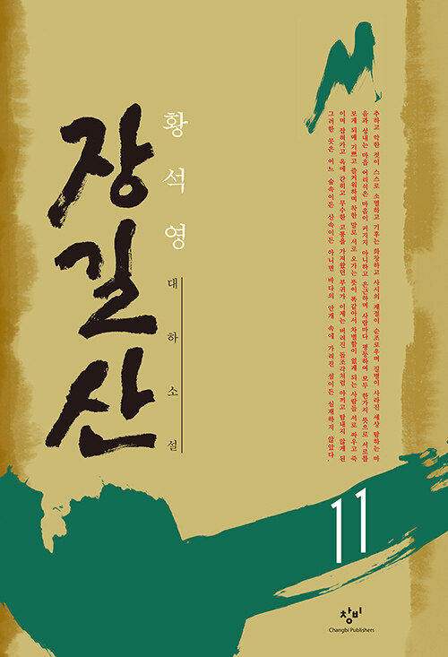 [큰글자도서] 장길산 11 