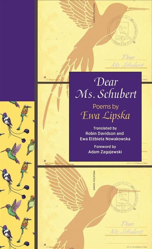 Dear Ms. Schubert: Poems by Ewa Lipska (Paperback)