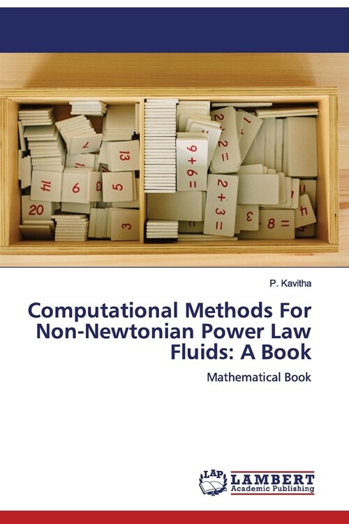 Computational Methods For Non-Newtonian Power Law Fluids: A Book (Paperback)