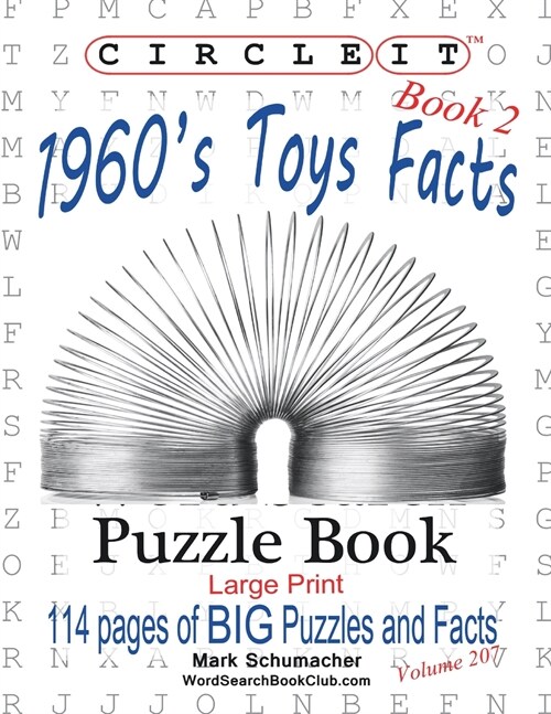 Circle It, 1960s Toys Facts, Book 2, Word Search, Puzzle Book (Paperback)