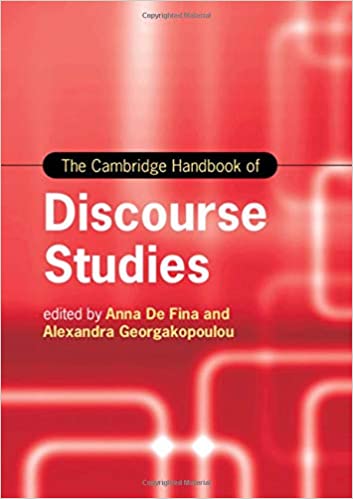 The Cambridge Handbook of Discourse Studies (Hardcover)