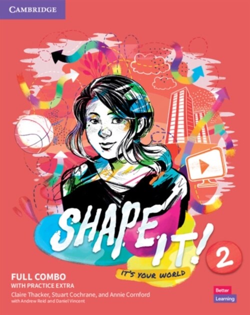 Shape It! Level 2 Full Combo Students Book and Workbook with Practice Extra (Multiple-component retail product)