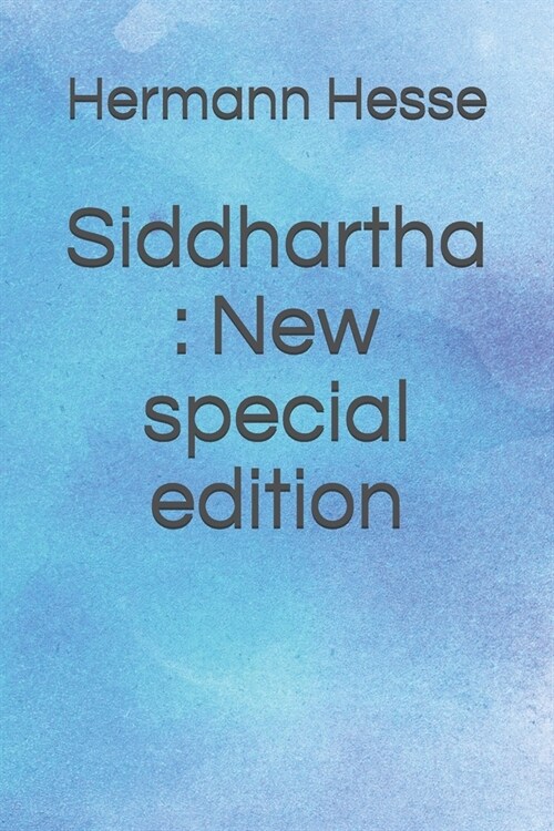 Siddhartha: New special edition (Paperback)