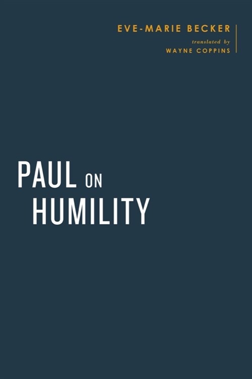Paul on Humility (Hardcover)