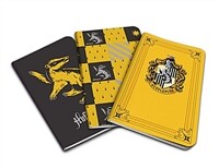 Harry Potter: Hufflepuff Pocket Notebook Collection (Set of 3) (Paperback)