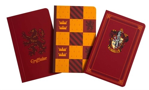 Harry Potter: Gryffindor Pocket Notebook Collection (Set of 3) (Paperback)