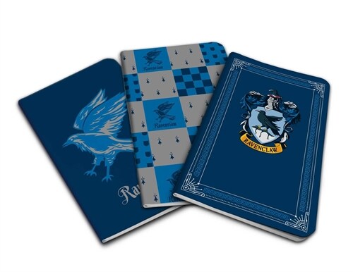 Harry Potter: Ravenclaw Pocket Notebook Collection (Set of 3) (Paperback)