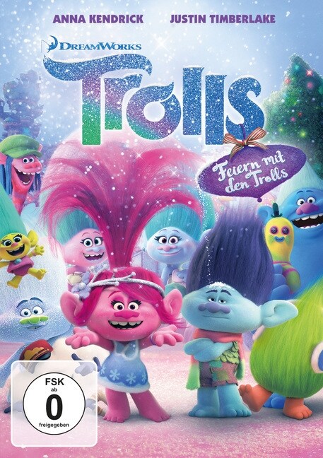 Trolls: Feiern mit den Trolls, 1 DVD (DVD Video)