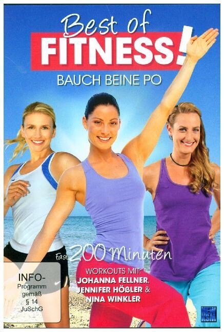 Best of Fitness - Bauch Beine Po - 3auf1, 1 DVD (DVD Video)