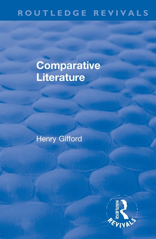 Comparative Literature (Hardcover, 1)