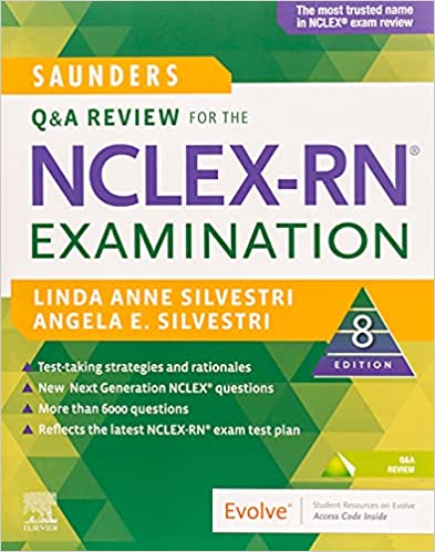Saunders Q & A Review for the Nclex-Rn(r) Examination (Paperback, 8)