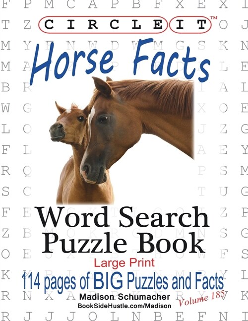 Circle It, Horse Facts, Word Search, Puzzle Book (Paperback)