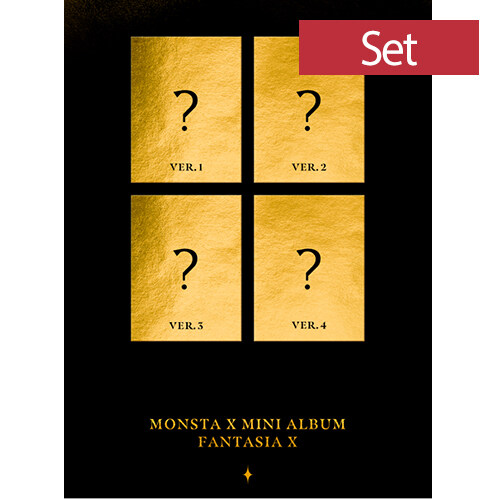 [중고] [SET] 몬스타엑스 - 미니 FANTASIA X [1+2+3+4 Ver.]