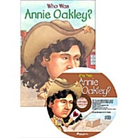 [중고] Who Was : Annie Oakley? (Paperback + CD 1장)