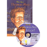 Who Was : Thomas Alva Edison? (Paperback + CD 1장)