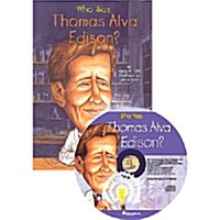 [중고] Who Was : Thomas Alva Edison? (Paperback + CD 1장)