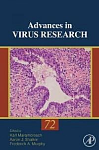 Advances in Virus Research: Volume 72 (Hardcover)
