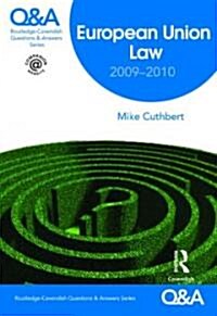 Q&A European Union Law 2009-2010 (Paperback, 7th)