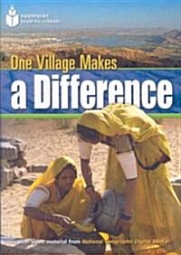 One Village Makes a Difference: Footprint Reading Library 3 (Paperback)
