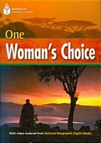 One Womans Choice: Footprint Reading Library 4 (Paperback)