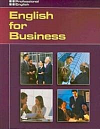[중고] English for Business: Professional English (Paperback)