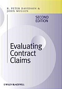 Evaluating Contract Claims (Hardcover, 2nd Edition)