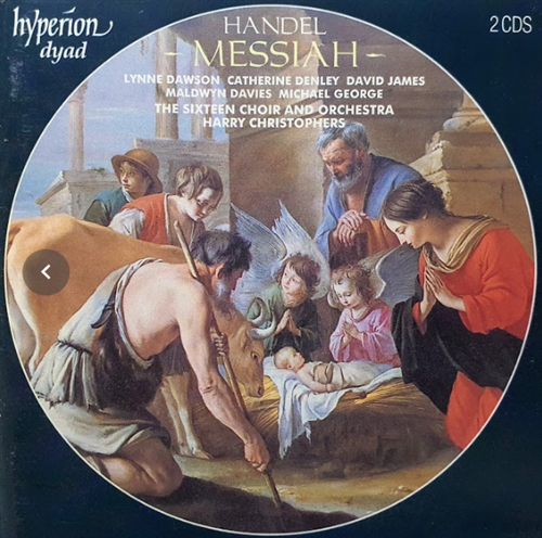 [중고] Handel Messiah - The Sixteen - Harry Chriostopers (Hyperion)