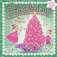 Pinkalicious: Merry Pinkmas!: A Christmas Holiday Book for Kids [With 8 Holiday Cards and Poster] (Paperback)