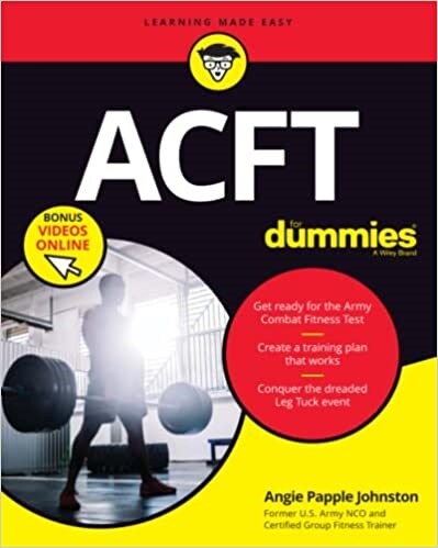 Acft Army Combat Fitness Test for Dummies: Book + Online Videos (Paperback)