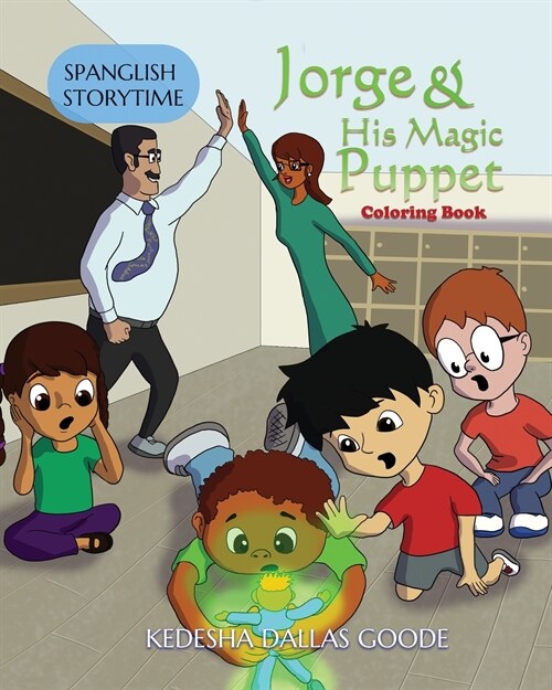 Jorge & His Magic Puppet: Coloring Book (Paperback)