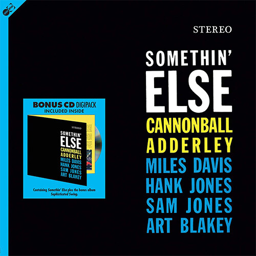 [수입] Cannonball Adderley - Somethin Else [180g LP+CD]
